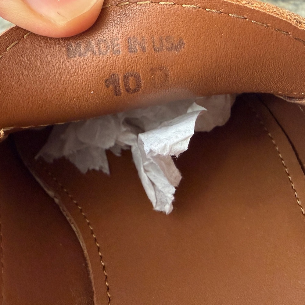 Quoddy Men's Tan Loafers - Picture 6 of 9